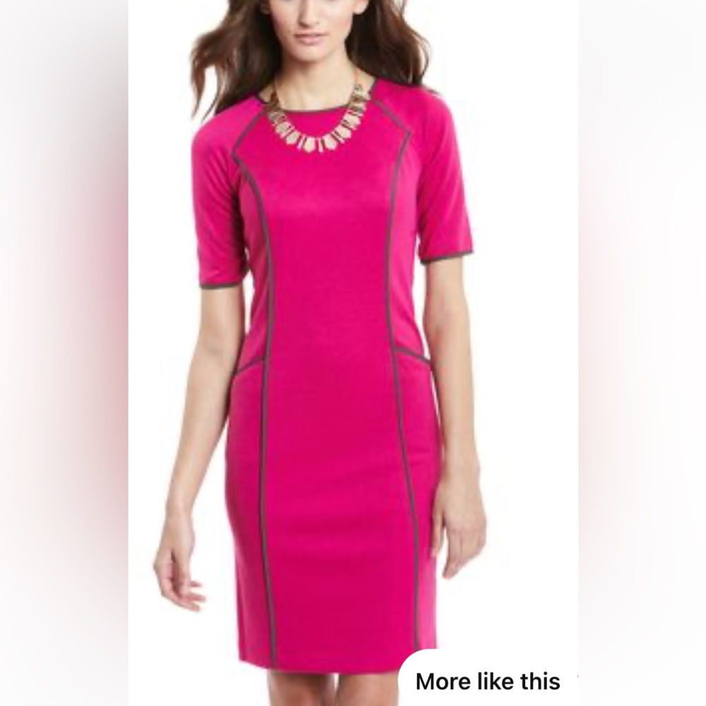 Nine West exposed back zip pocketed dress. Worn2-3x. Great shape